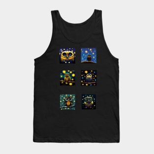 Owls in the Night Sticker Pack Tank Top